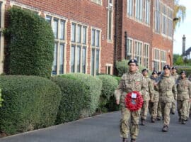 Tradition and creativity combined as the School honours its fallen